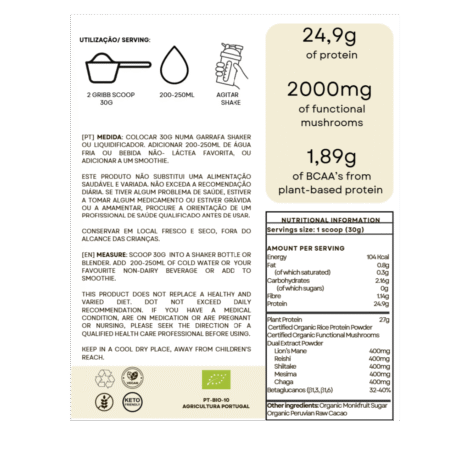 RICE PROTEIN BLEND - CACAO CRUSH