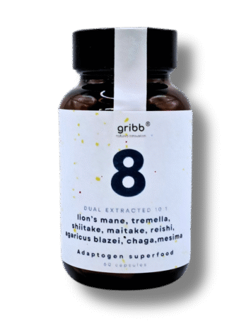 8 MUSHROOM MASTER BLEND – Cápsulas